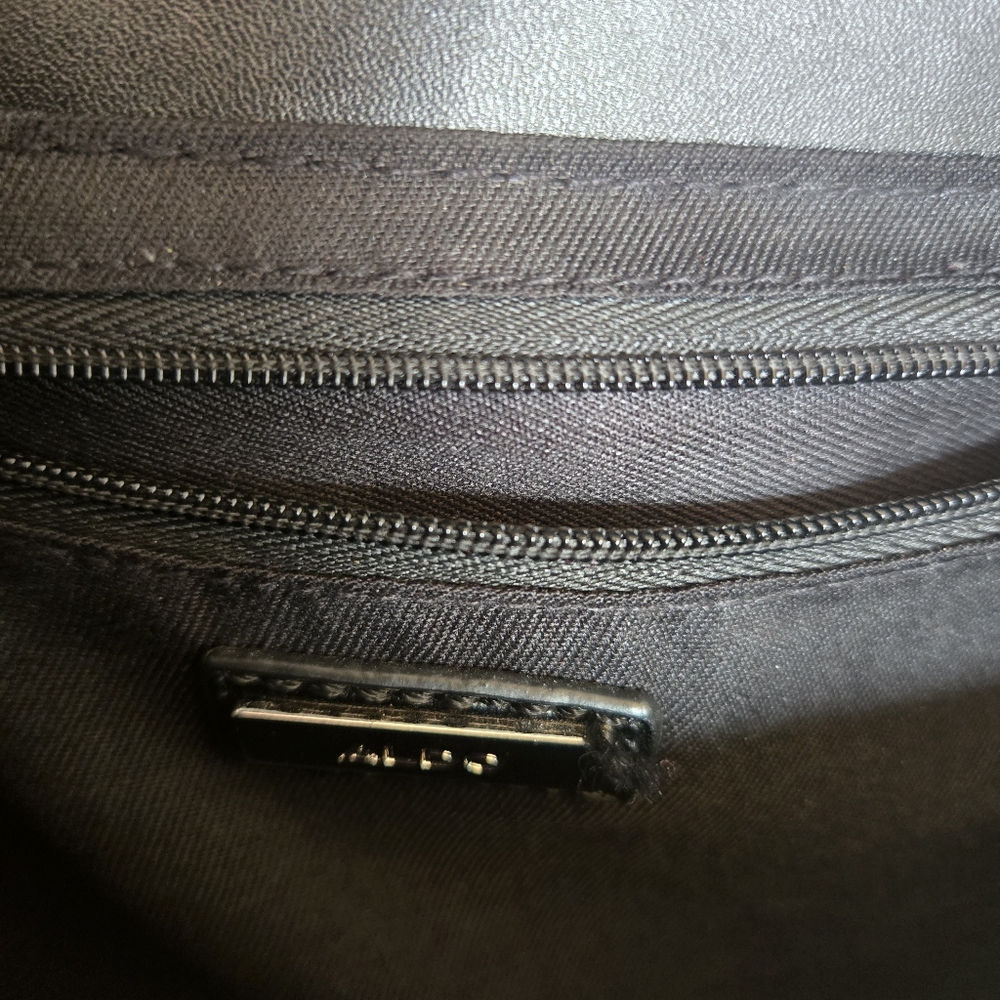 Aldo Feras Black Backpack with Silver Accents - Picture 8 of 10